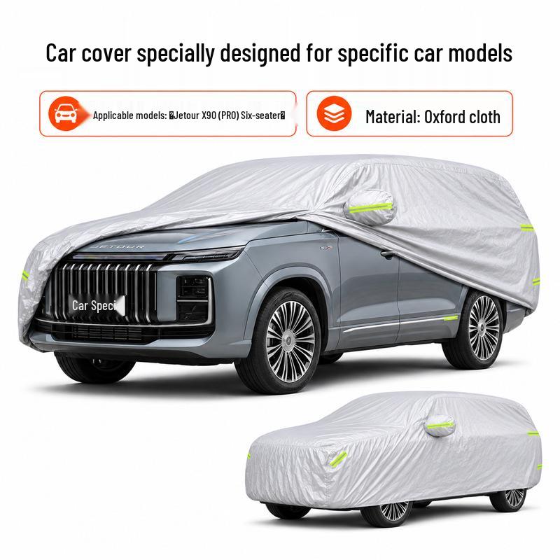 Jetour X90PRO Car Cover - All-Season Sun Protection & Waterproof Heat Insulation.