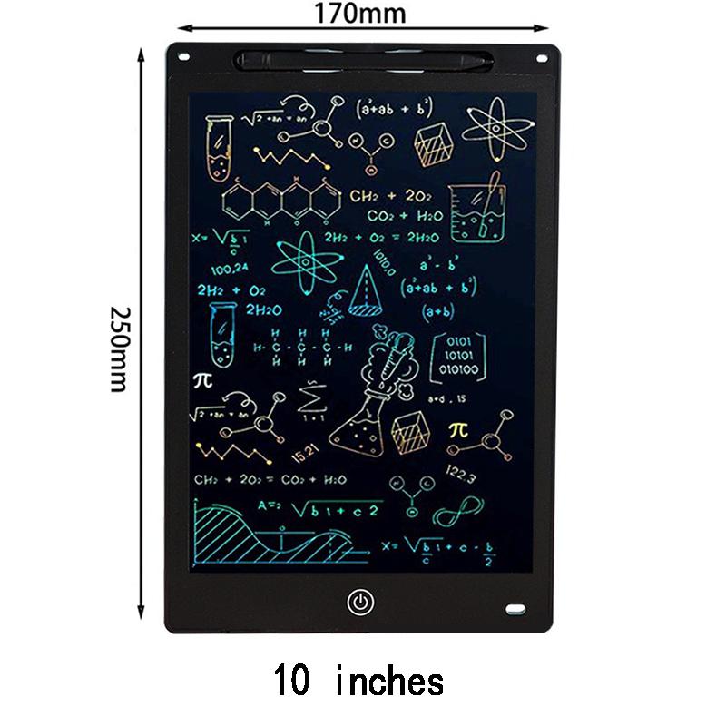 Lcd 6.5/8.5/10/12Inch Writing Tablet For KidsReusable Magic Drawing Board With StylusEco-Friendly Erasable Doodle Pad Toy Gift