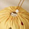 Drawstring Storage Sack Compression Storage Bag Foldable Travel Packing Bag for Down Jacket Thick Clothes Camping Home
