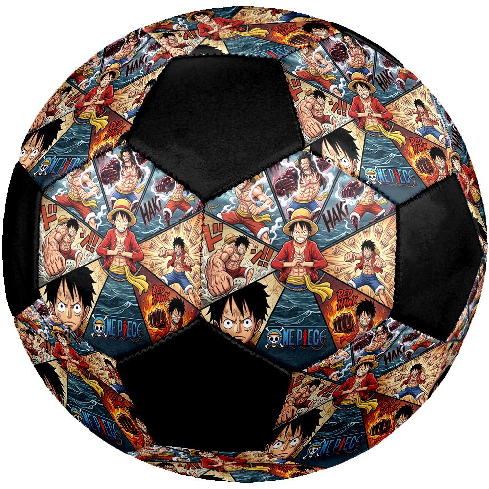 1pc One Piece Football Soccer Ball Size 5 Indoor Soccer Ball Fashion Colorful  Backyard Game -Great For Sports Fans Gift HE72
