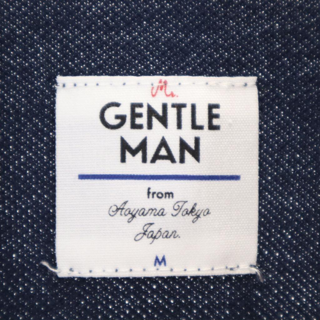 Mr.GENTLEMAN made in Japan Border Pattern Short sleeve Polo shirt M Fawn Men's Used