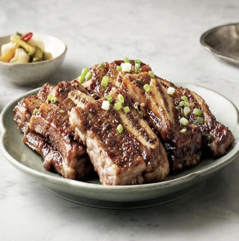 Sempio Joseon LA Galbi Marinade Sauce Sweet Savory Korean BBQ Rib Glaze 430g x 2 Bottles