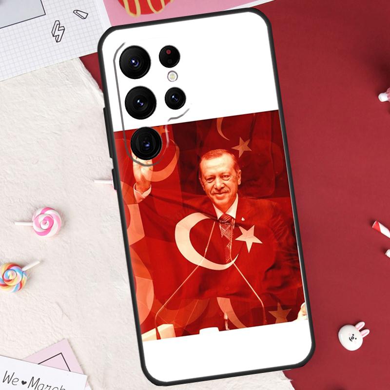Turkey Recep Tayyip Erdogan Case For Samsung Galaxy S26 Ultra S20 S21 S22 S23 S24 S25 Ultra S10 Plus S25 FE Cover Shell
