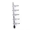 Stainless Steel Aquarium Tank Air Pump Air Flow Splitter Air Flow Tube Pipe Line Control Valve Switch Valve