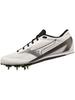 2 Track and Field Short Track and Field For Tracks Under 2E X-First Shoes, Club, Lightweight, Distance, Spikes, 800m, White/Black/Dark Gray,