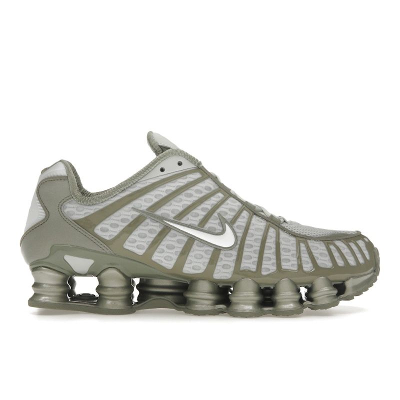Nike  Shox TL Light Army Women Sneakers Green Light-Silver White AR3566-006