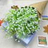 Bride Hand Bouquets Artificial Wedding Flower Simulation Babysbreath Holding Bouquet Decoration
