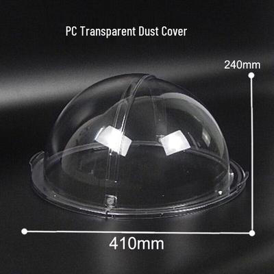 Transparent Plastic Food Dust Cover with Flip Lid
