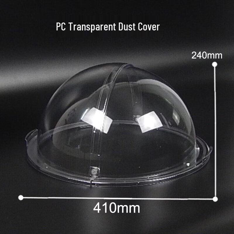 Transparent Plastic Food Dust Cover with Flip Lid