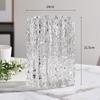Clear Glass Vase for Floral Display On Desktop Office