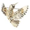 Bird Brooch for Women and Men Unique Decoration Pin Contemporary Rhinestones Animal Shaped Breastpin Jewelry Accessory