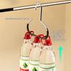 3 Pc Hat Storage Hooks, Baseball Caps Hanging Straps Dormitory Wardrobe Hanger, Multi-functional Household Hat Display Stand