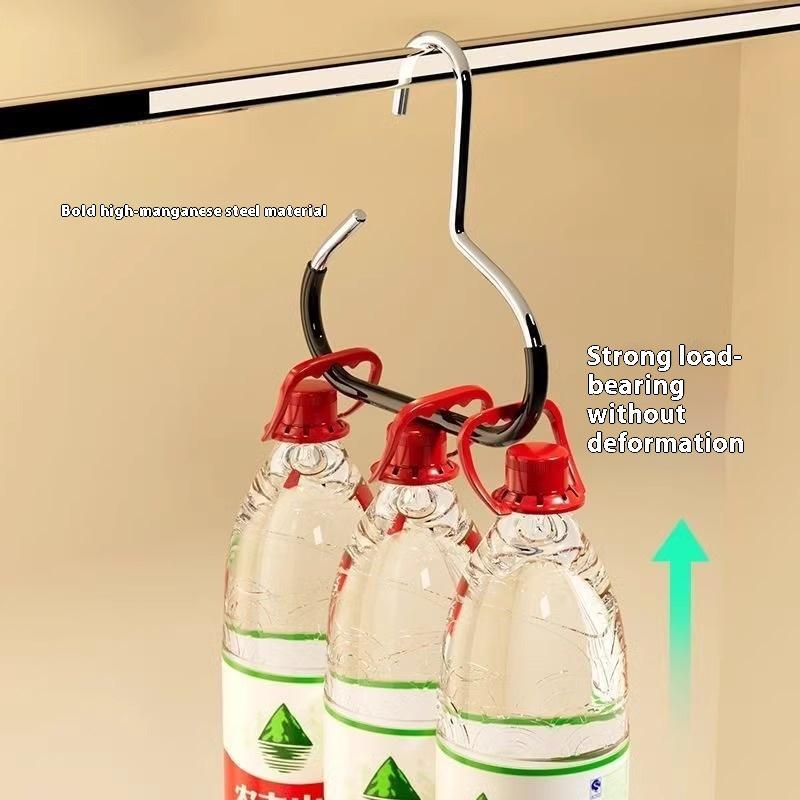 3 Pc Hat Storage Hooks, Baseball Caps Hanging Straps Dormitory Wardrobe Hanger, Multi-functional Household Hat Display Stand