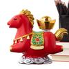 Chinese Horse Figurine Resin Spring Festival Holiday Souvenir Chinese New Year 2026 Horse Figurine For Home Office Bedroom