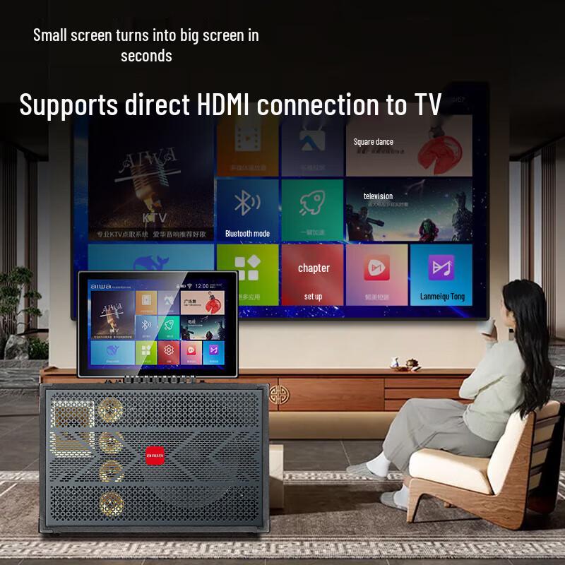 AIWA AI280 Portable KTV Speaker System