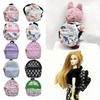 Cotton Material Doll Backpack Double Layer Zipper Canvas Backpack  Dolls Clothes Accessories