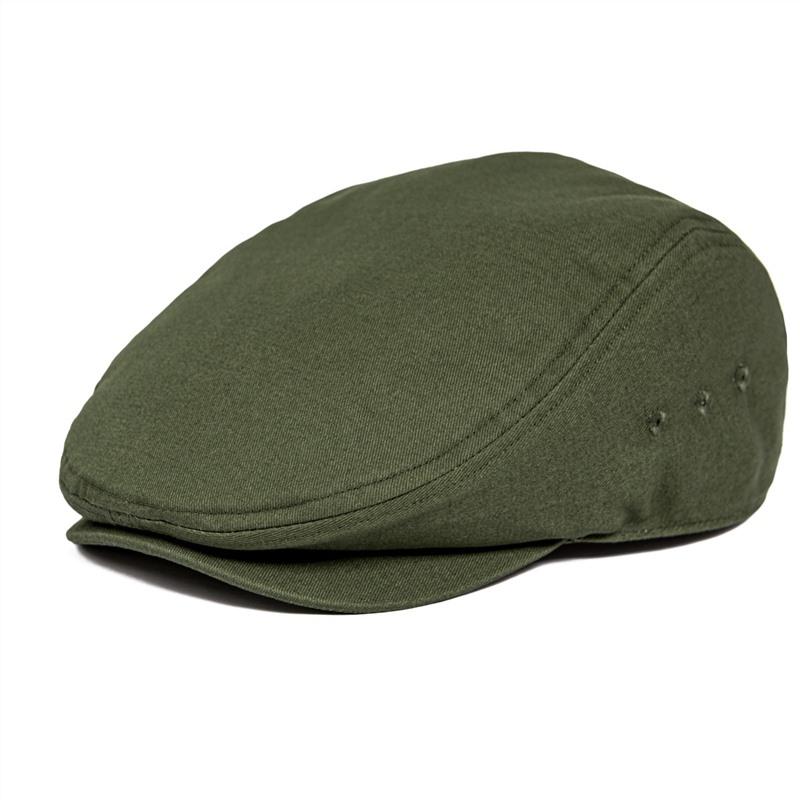 JANGOUL Cappellino Piatto con Fori d'Aria Uomo Cotone Cappello da Guidatore Estivo Berretto Newsboy Cappello Ivy Cappello Gatsby Berretto Traspirante Cappelli Casual da Golf con Bottone