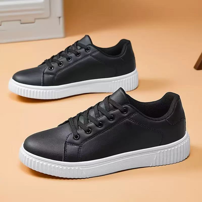 Size 36-48 Hot Sale Men White Sneakers Shoes Comfortable Casual Shoes for Men Casual Skateboard Shoes New Women Sneakers Leather