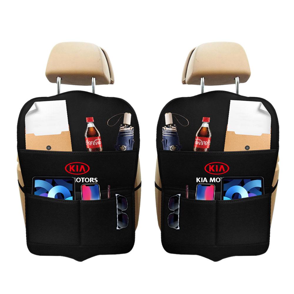 Car Storage Pocket Multi-use Organizer Box Phone Key Sticky Stowing Tidying Bags for Kia Sportage Rio 3 Soul Picanto EV6 Cerato xmwcj44