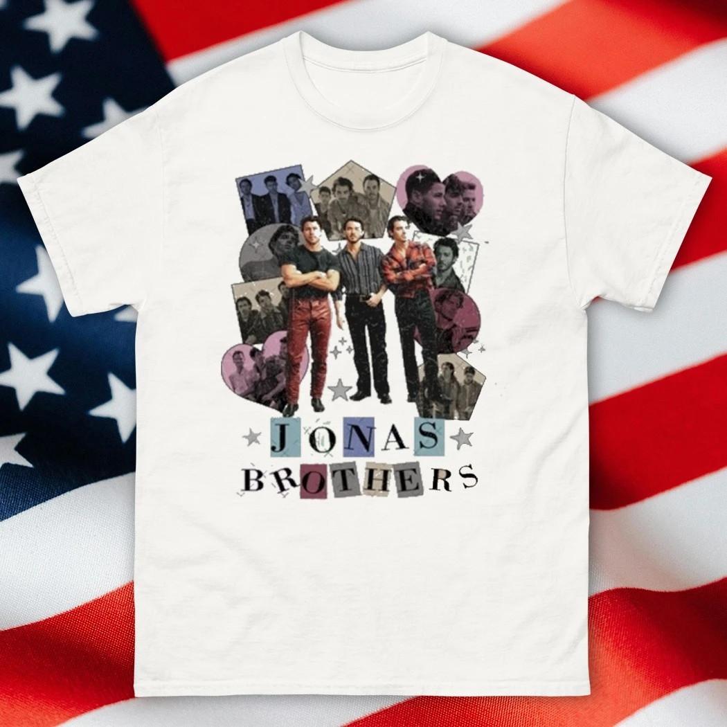 New Jonas Brothers Member Music all size White shirt A692 S