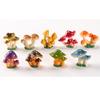 2PCS Creative Resin Mushroom Crafts 9 Colors DIY Micro Landscape Landscape Moss Decoration Micro Figurines Miniature Room Decor