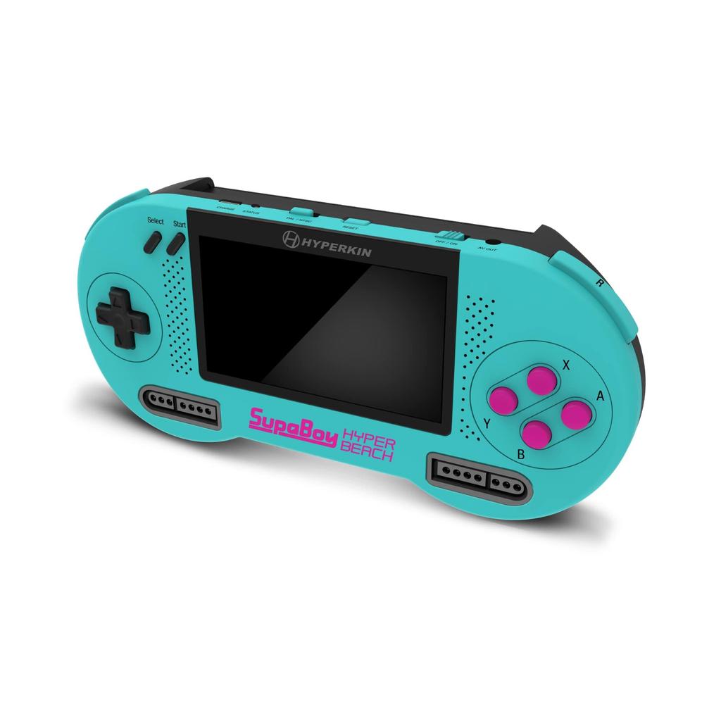 HYPERKIN SUPABOY HYPER BEACH Super compatible portable console / Nintendo/SNES (NTSC/PAL)