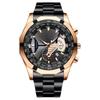 Men's Watch Date Display Luminous Quartz Watch 30M Waterproof Popular Wristwatch Stylish Casual Business Job Hunting Commuting Watch for Man