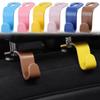 Universal Multi-Color Car Seat Back Hook Portable Car Bag Purse Cloth Storage Hanger Holder Auto Interior Decoration