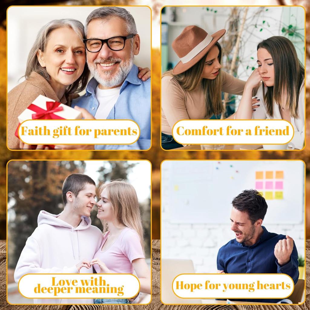 Cross for Car Mirror Hanging, pirational Car Accessories, Christian Gifts for Men and Women, Rear View Mirror Hanging Ornament for Auto Decor (B)