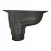 Gutter Sediment Tank 110/125, Black