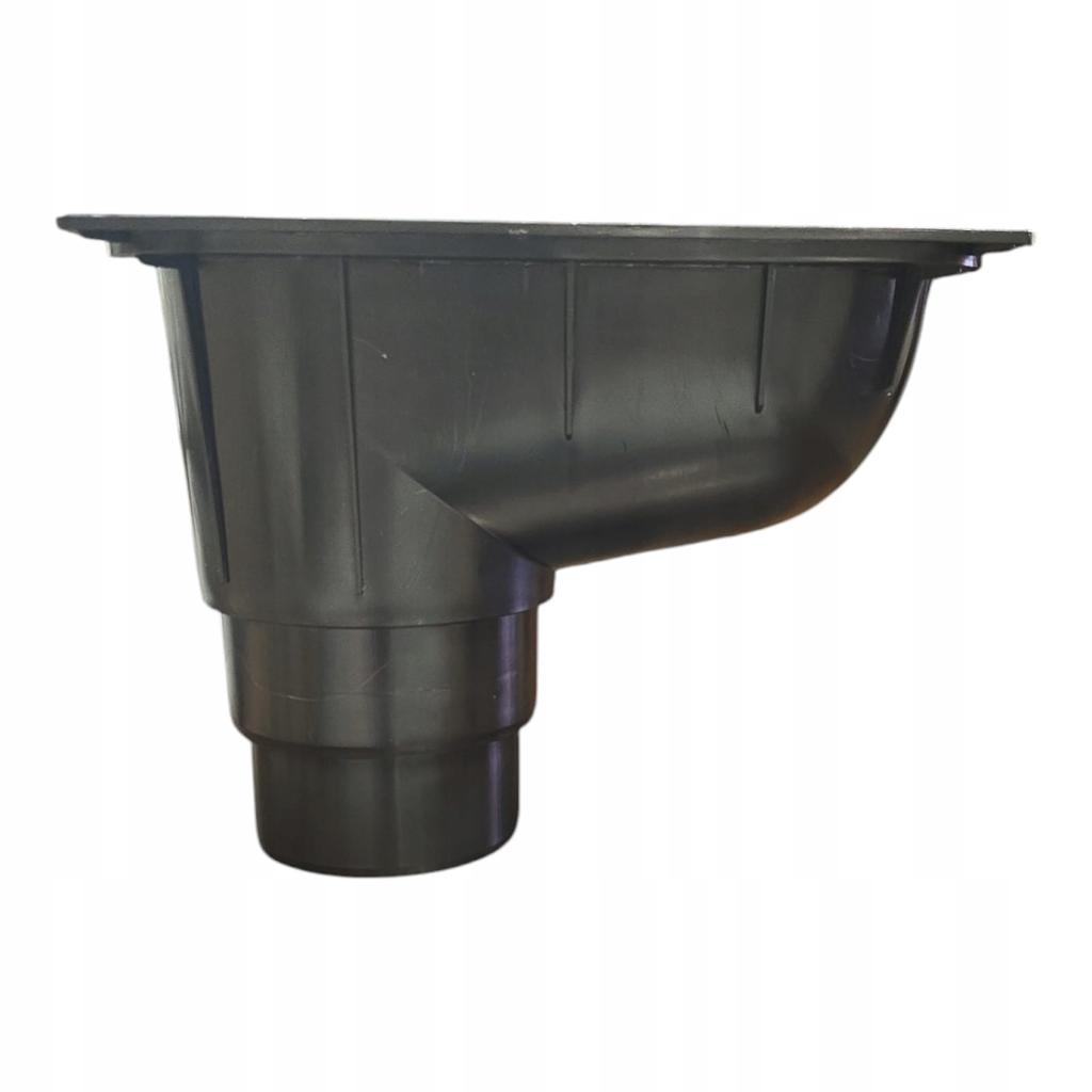 Gutter Sediment Tank 110/125, Black