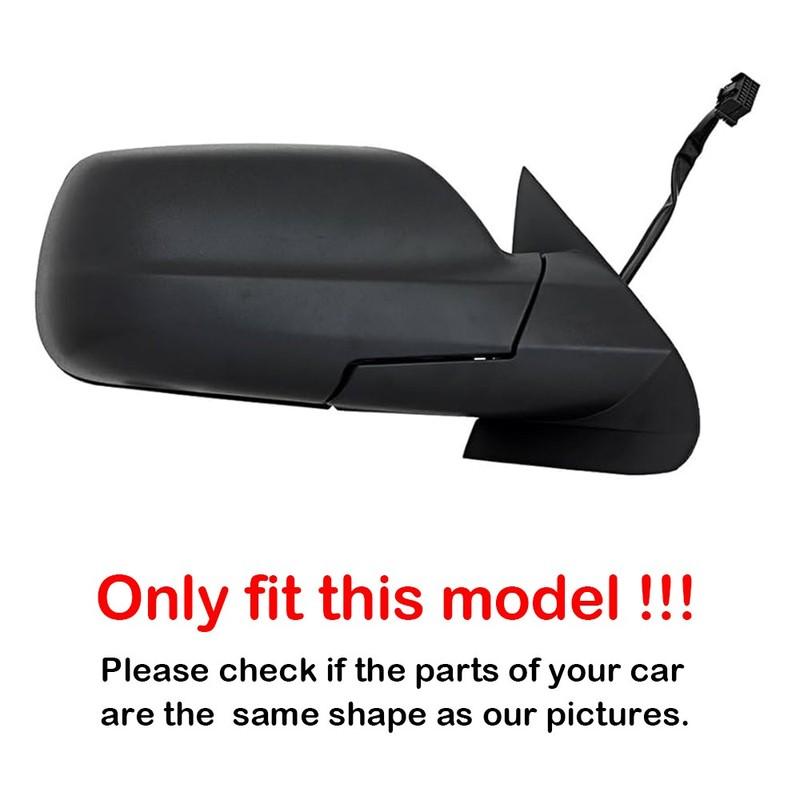 Per Jeep Grand Cherokee 2005 2006 2007 2008 2009 2010 Copertura Specchietto Retrovisore Laterale Auto Sovrapposizione Ala Tappo Guscio Esterno Porta Rivestimento