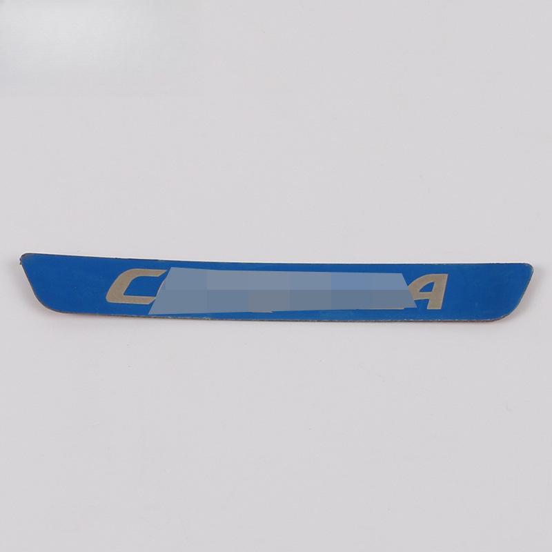 19 Коробка Задняя Защитная Пластина Блестящая Задняя Дверь Багажника Педаль Защиты Нержавеющая Сталь Модификация