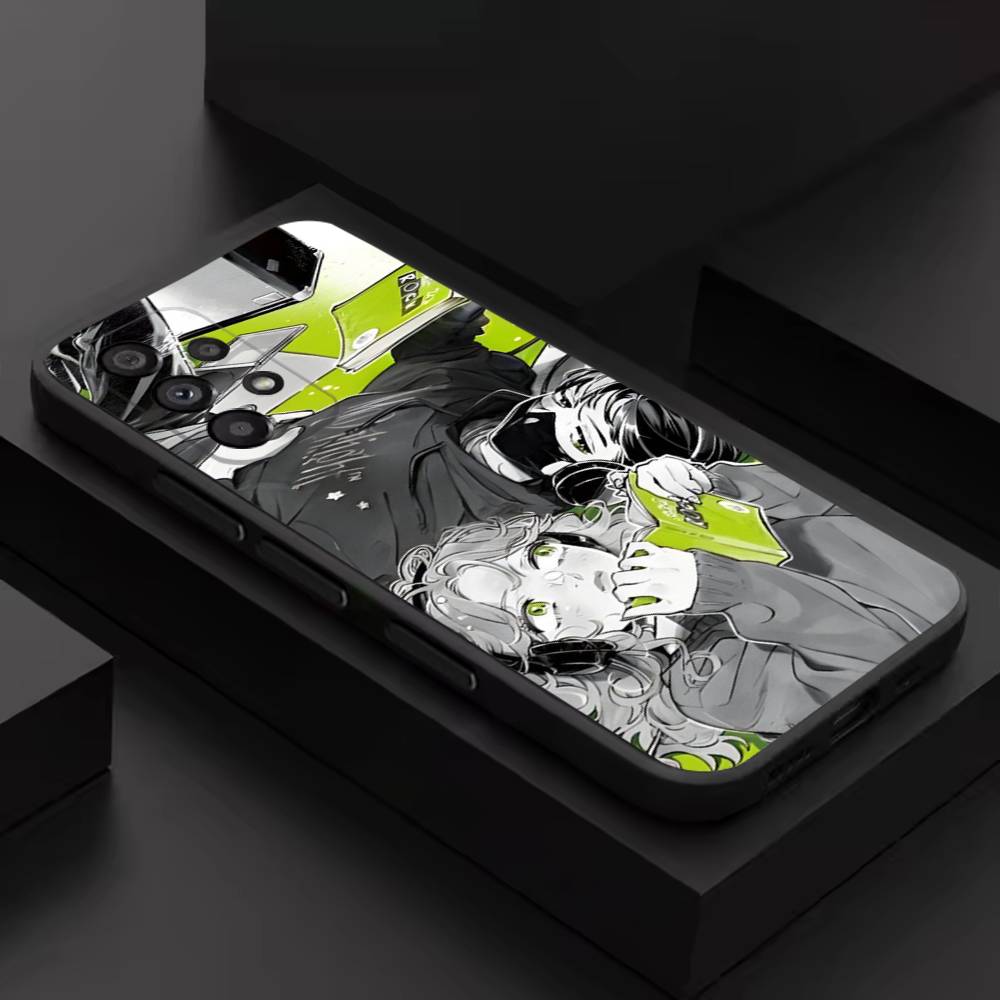 

Cute A-Aya O-Osawa Phone Case For Samsung S 9,10,21,30,22,23,24,25,26,Ultra,Plus,Lite,FE,4,5G Black Soft Precise SamsungS26