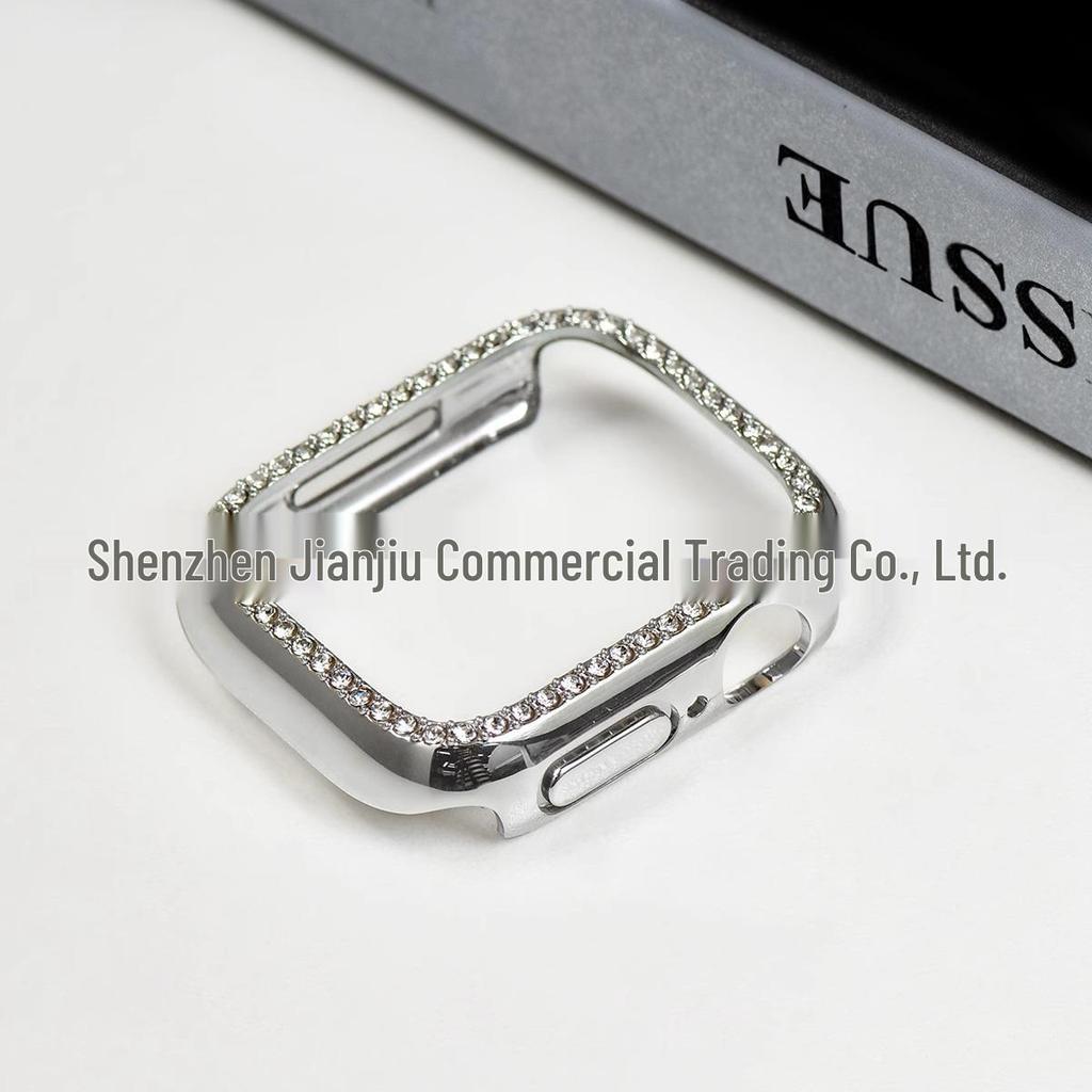 Koperta 46 mm z diamentami do zegarka Apple Watch Series 3-10