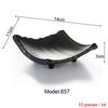 Imitation Porcelain Dinnerware Dinner Plates Tapas Dish With Hot Pot Restaurant A5 Melamine Dish Melamine Tableware
