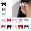 Bowknot Ear Studs Helix Piercing Earrings Titanium Steel Cartilage Earrings Body Jewelry Accessories Personality Jewelry