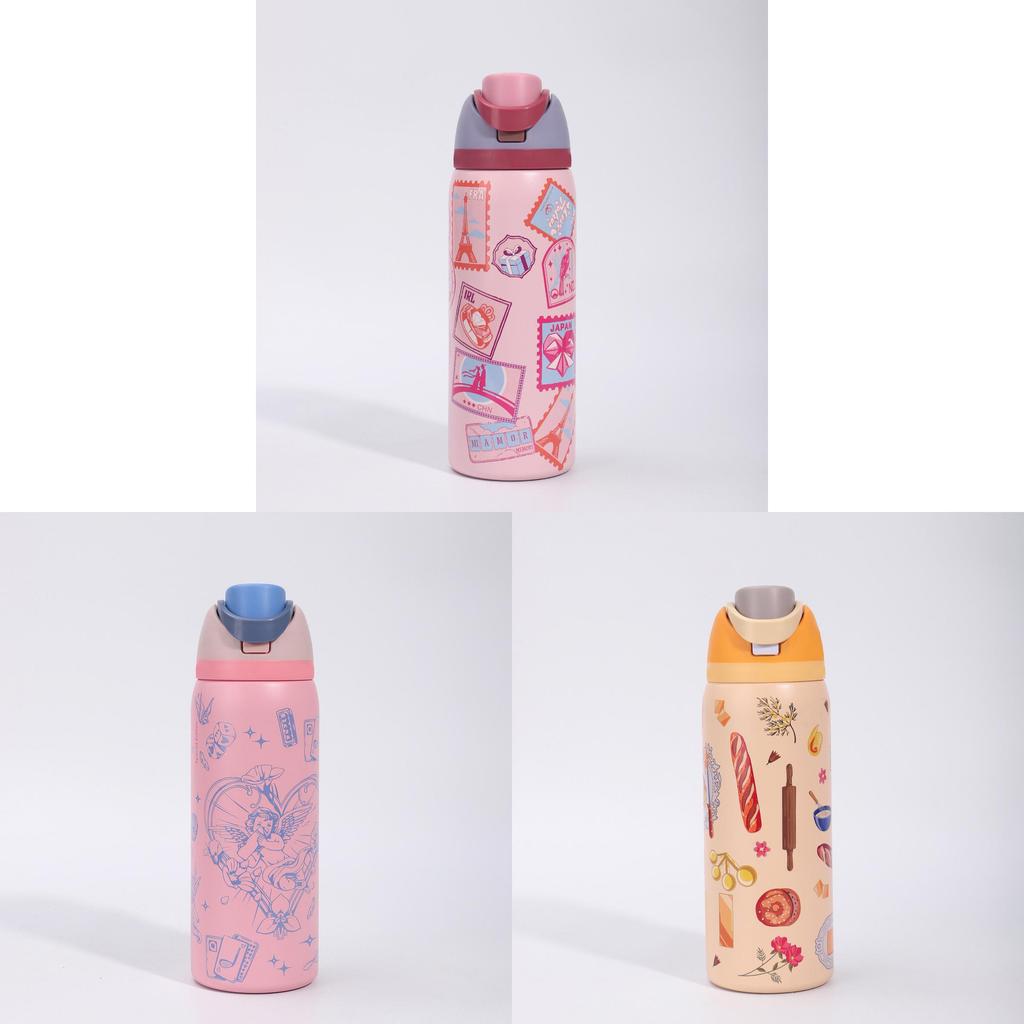 32oz Large Capacity Stainless Steel Travel Mug Portable Insulated Cup For Office Travel Fitness Sports