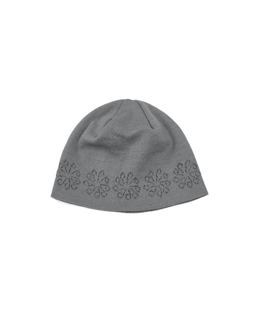 9999ARCHIVE Linking Flower Jacquard Beanie