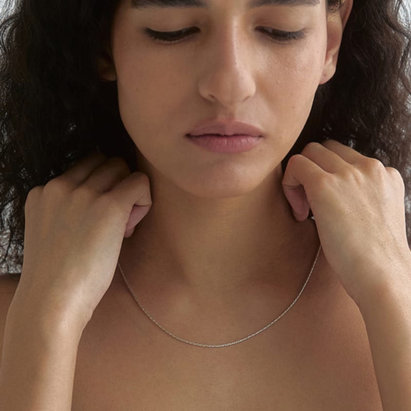 mimesi Rope Snake Chain Necklace