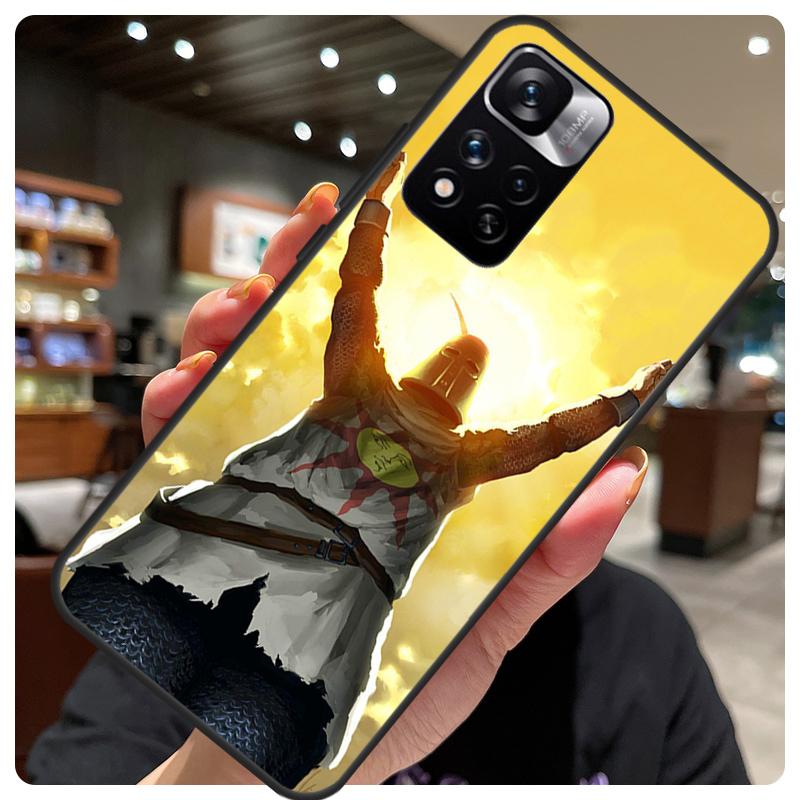 Praise the Sun Dark Souls For Redmi Note 11 Pro Case For Redmi Note 12 8 9 10 Pro 8T 9S 10S 11S 12S 12C 9C 10C Coque