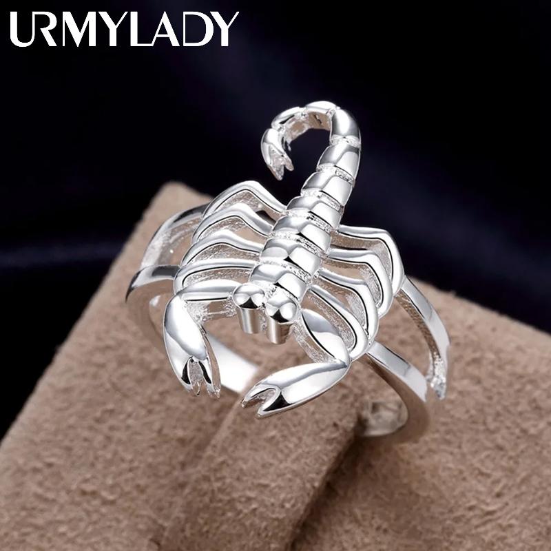 Beautiful Ring Fashion Fashion Scorpion 925 Silver NICE Women Domineering Lady Ring Jewelry Classical Gift