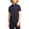 Tommy Hilfiger Logo Print Straight Fit Short Sleeve Polo Shirt Men Tops Navy-Blue MW26881-DW5