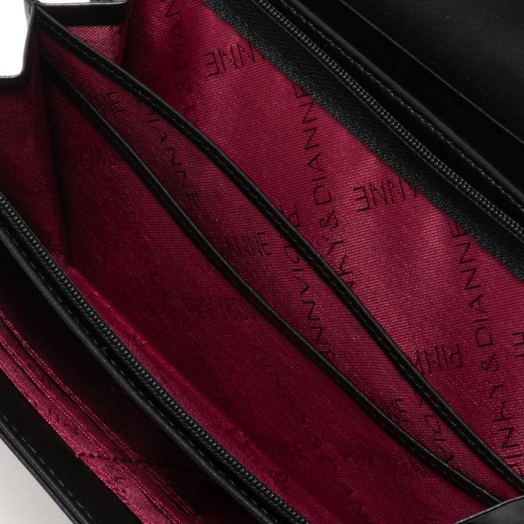 And Bill Purse Tweed Feminine Storage PDLWGAT1 Black [Pinky Diane] [Mixed Tweed]