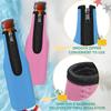 4Pcs Beer Bottle Insulator Sleeve With Zipper For 12Oz Longneck Bottles