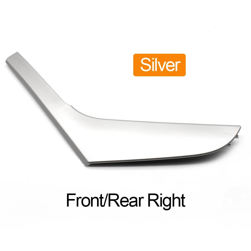 Car Interior Door Black/Silver Left Right Handle Cover Trim for VW Golf 6 MK6 2009 2010 2011 2012 2013 5K4868039A 5K4868040A