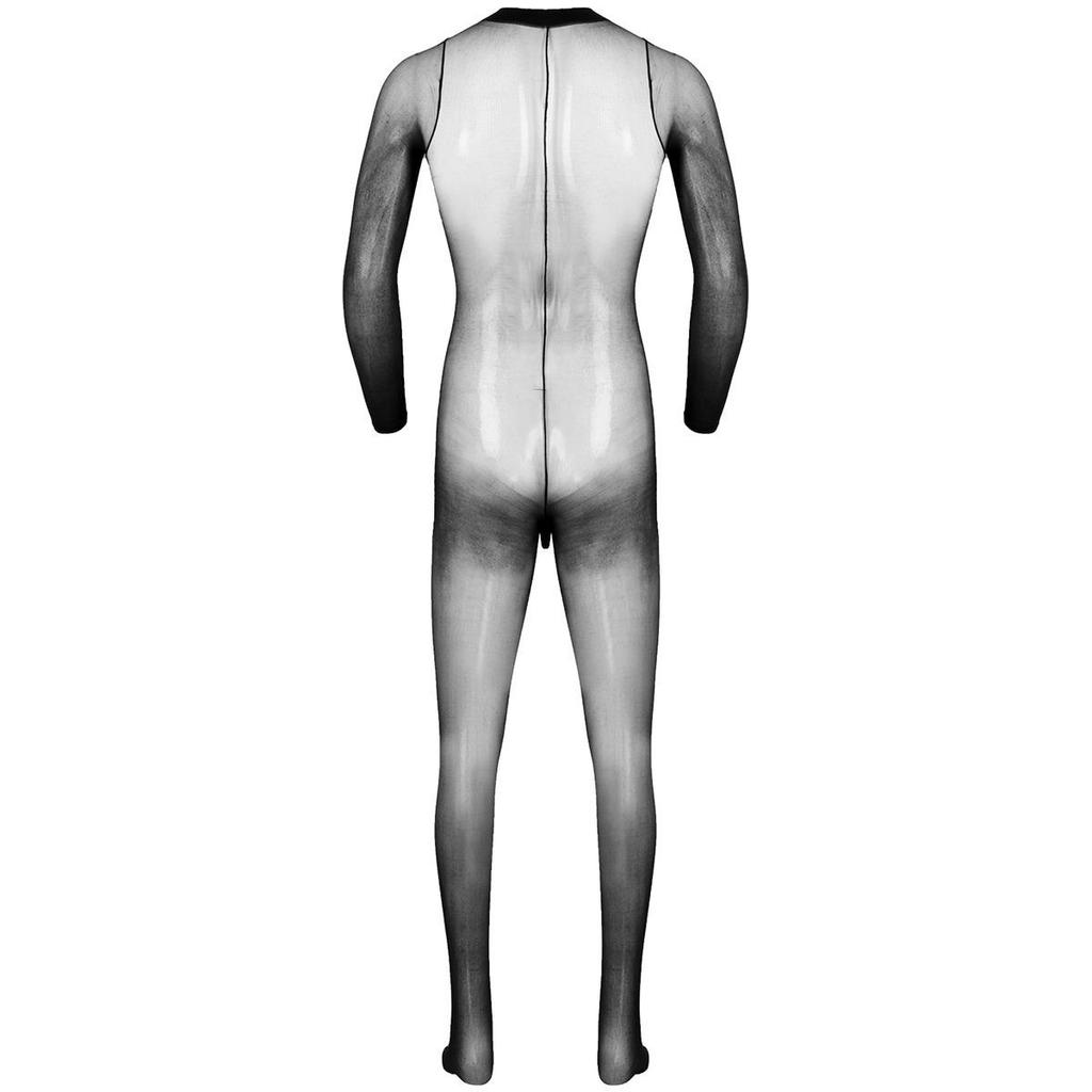 Pánské průsvitné síťované punčochy Punčochové kalhoty Strečové punčochové kalhoty Legíny Body