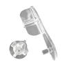 Bottom Rail End Plugs For Blinds Compatibility with Multiple Brands And Easy To Install Window Blind Bottom Rail Cover