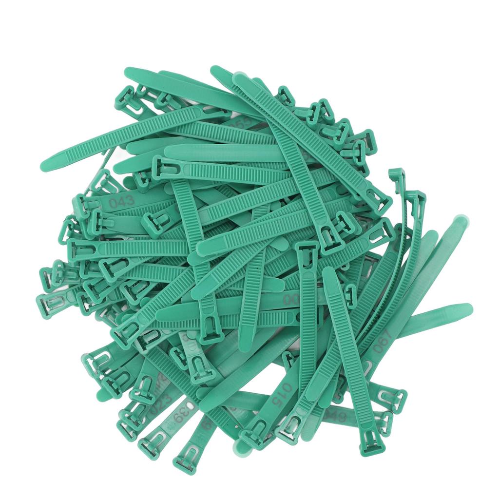 Chicken Leg Rings 1-100 Numbered Chicken Identification Leg Bands Tags Reusable for Ducks Chicks