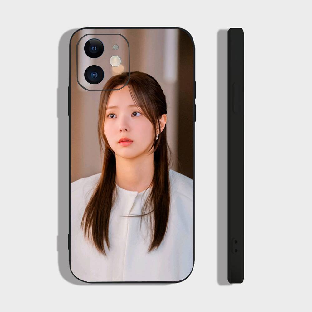 Korean Celebrity S-SOOBIN CHAE Phone Case For IPhone 17 Air 16 15 14 13 Pro Max 11 12 Black Silicone Cover